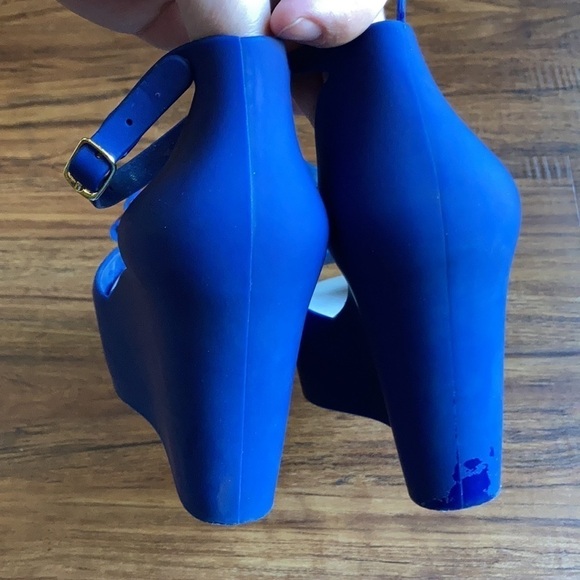 Victoria Adames platform jelly shoes size 38 7 - Picture 6 of 7